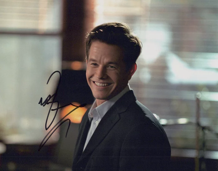 Mark Wahlberg autograph