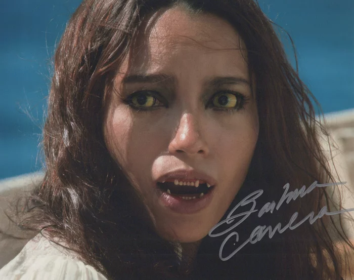 Barbara Carrera autograph