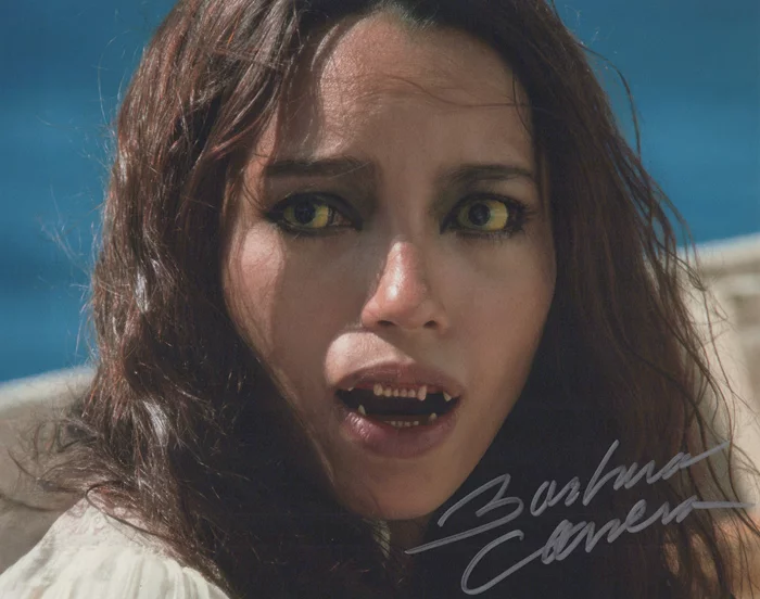 Barbara Carrera autograph