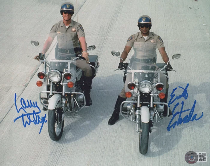 CHiPs autograph