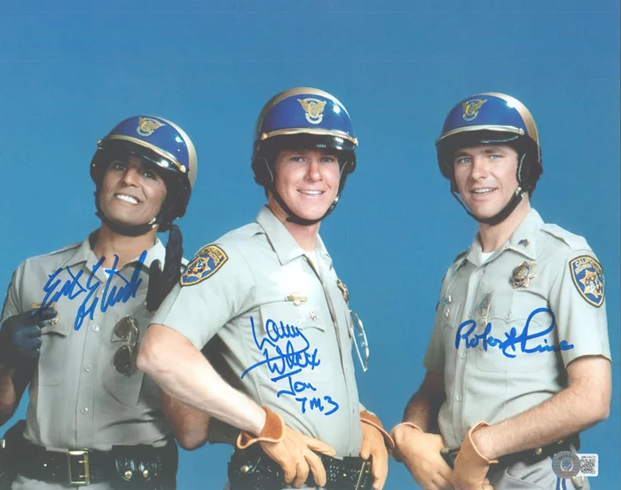 CHiPs autograph