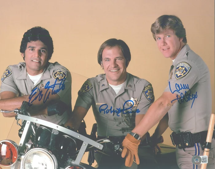 CHiPs autograph