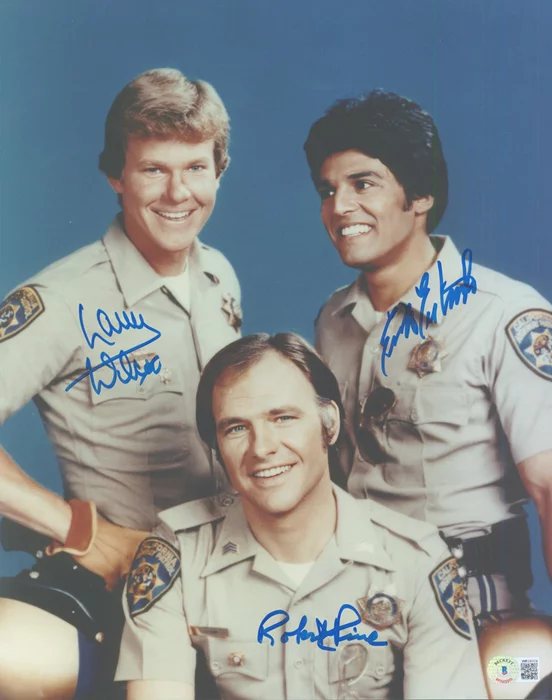 CHiPs autograph