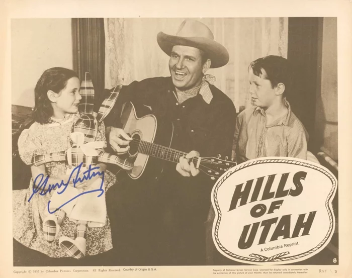 Gene Autry autograph