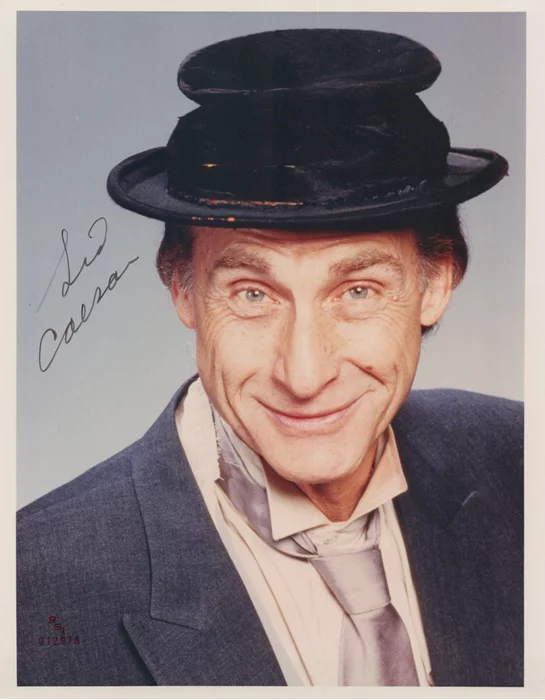 Sid Caesar autograph