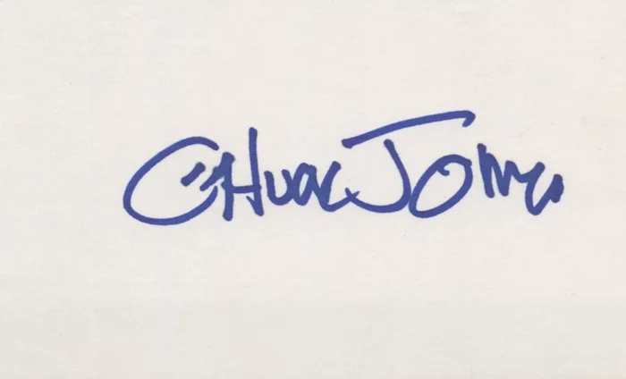 Chuck Jones autograph