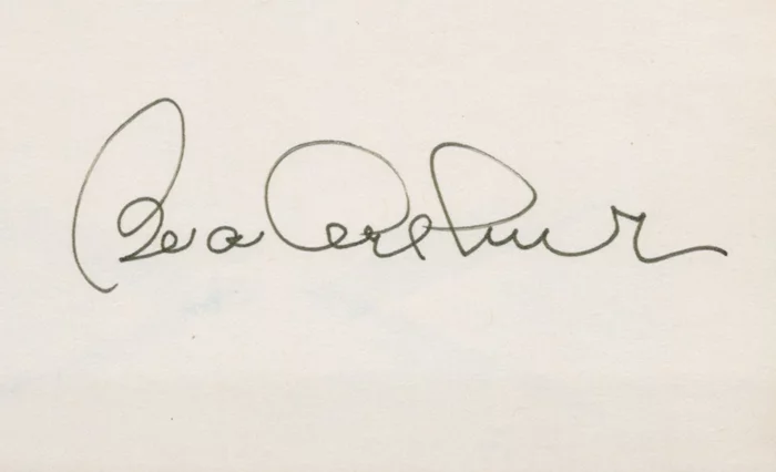 Bea Arthur autograph