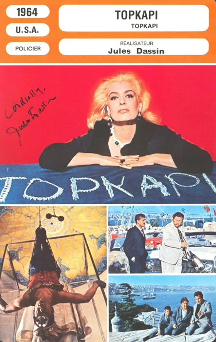 Jules Dassin autograph