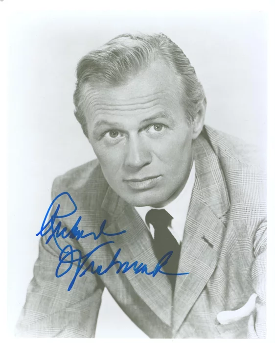 Richard Widmark autograph