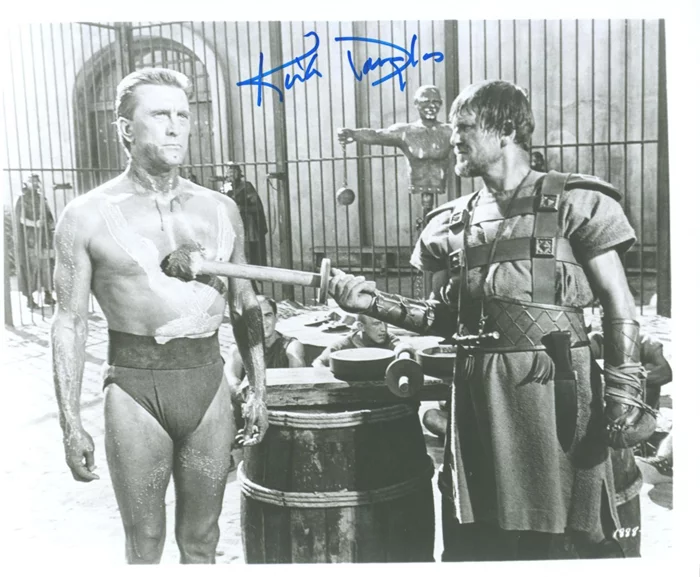 Kirk Douglas autograph
