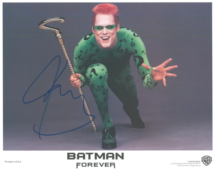 Jim Carrey autograph