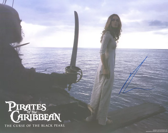Keira Knightley autograph