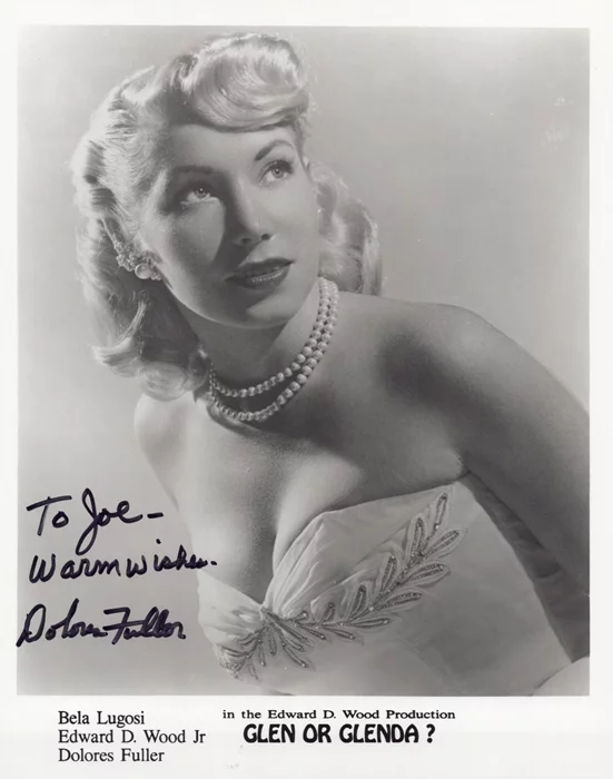 Dolores Fuller autograph