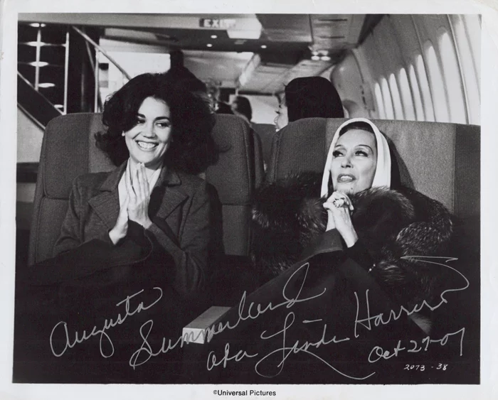 Linda Harrison autograph