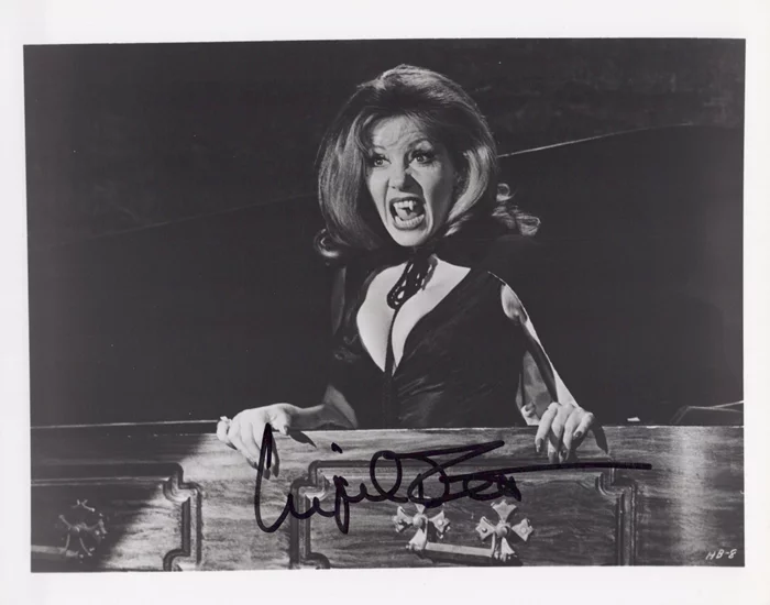Ingrid Pitt autograph