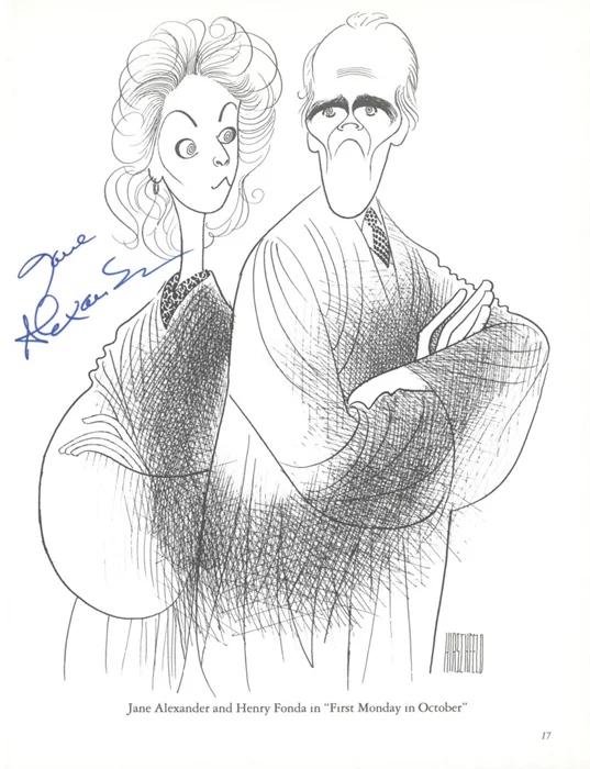 Jane Alexander autograph