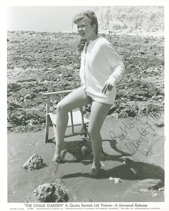 Hayley Mills autograph