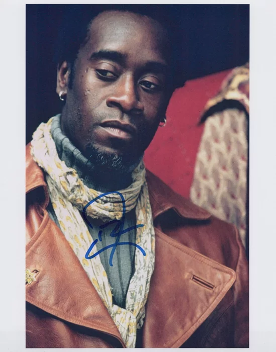 Don Cheadle autograph