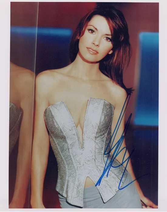 Shania Twain autograph