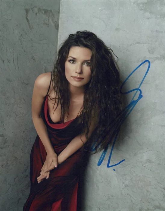 Shania Twain autograph