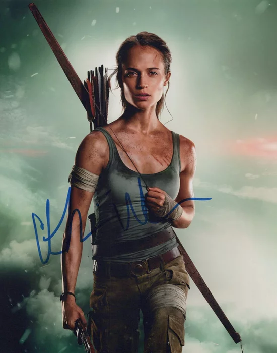 Alicia Vikander autograph