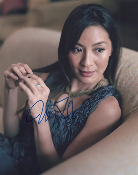 Michelle Yeoh autograph