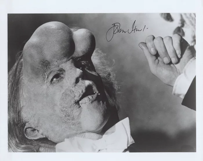 John Hurt autograph