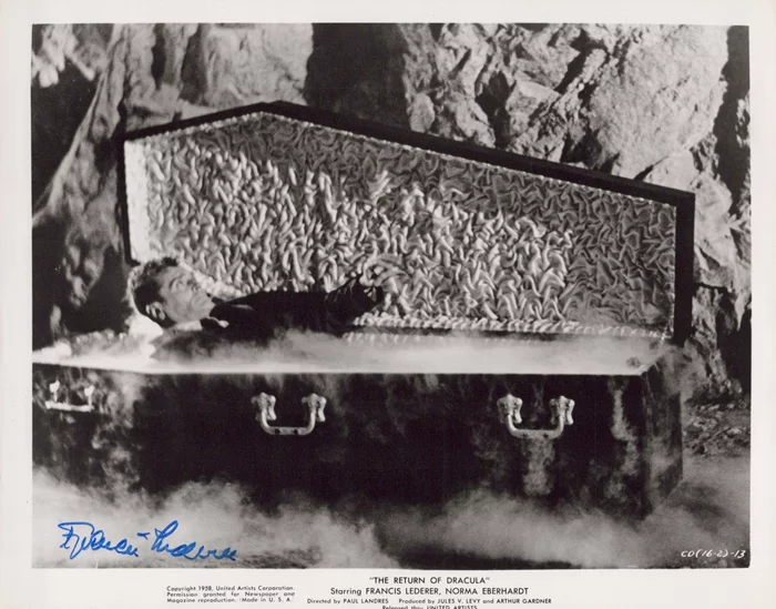 Francis Lederer autograph