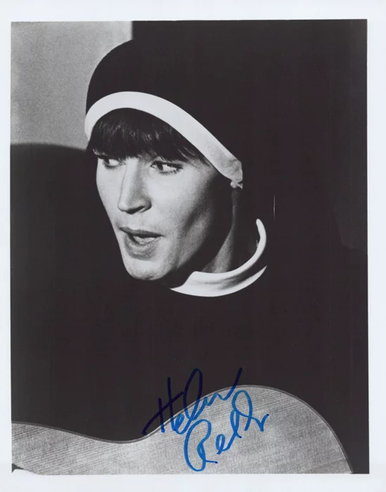 Helen Reddy autograph