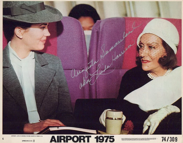 Linda Harrison autograph