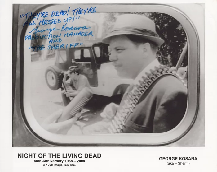 George Kosana autograph