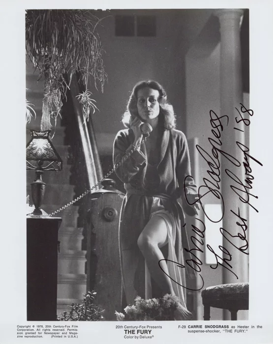 Carrie Snodgress autograph
