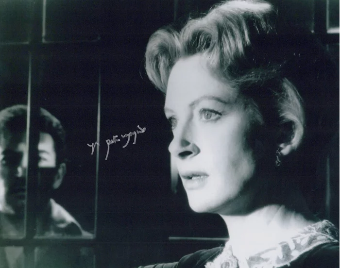 Peter Wyngarde autograph