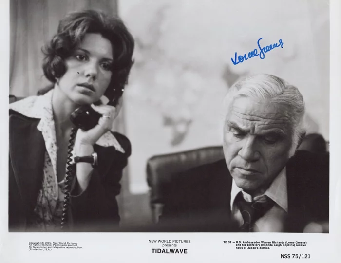 Lorne Greene autograph