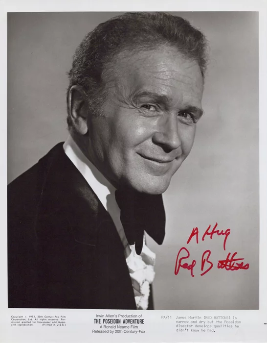 Red Buttons autograph