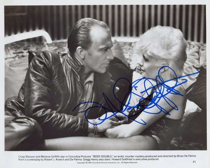 Melanie Griffith autograph