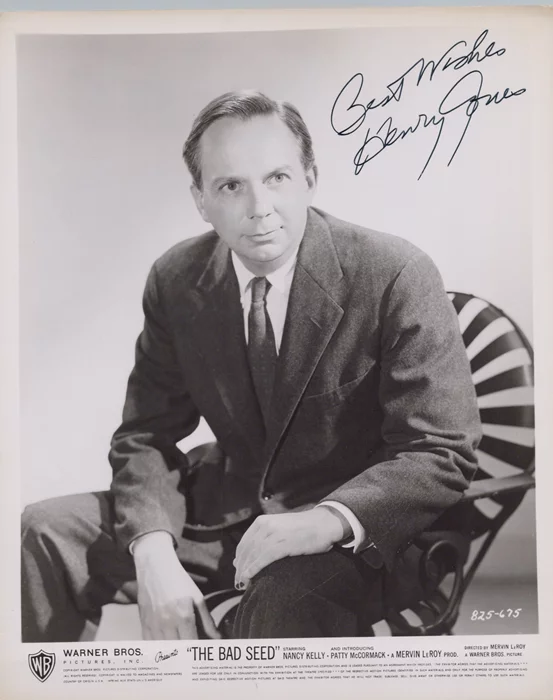 Henry Jones autograph