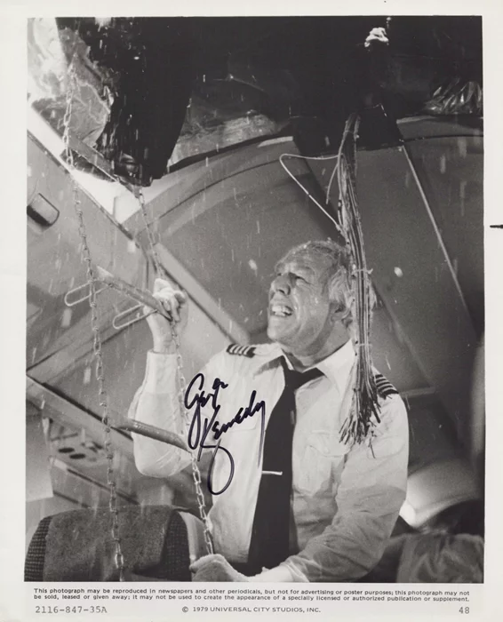 George Kennedy autograph