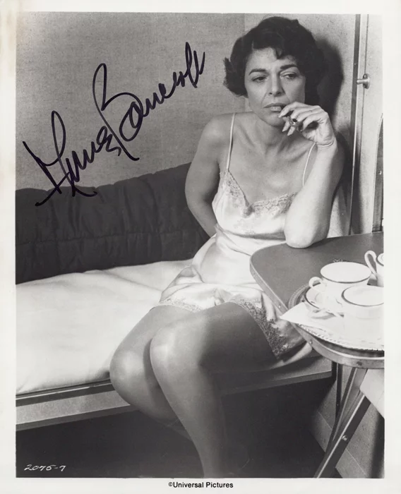 Anne Bancroft autograph