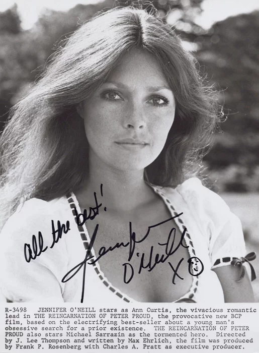 Jennifer O'Neill autograph