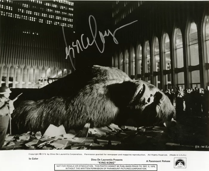 Jessica Lange autograph