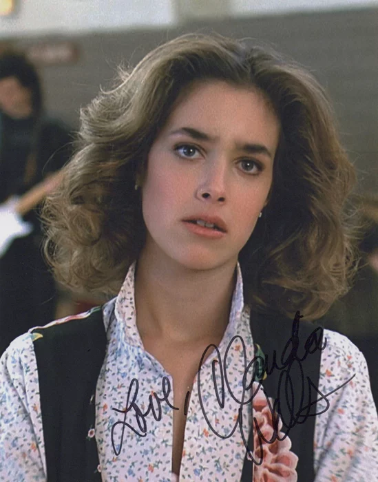 Claudia Wells autograph