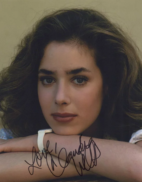 Claudia Wells autograph