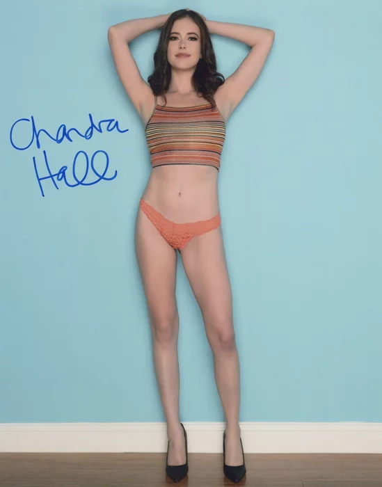 Chandra Hall autograph