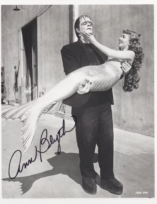Ann Blyth autograph