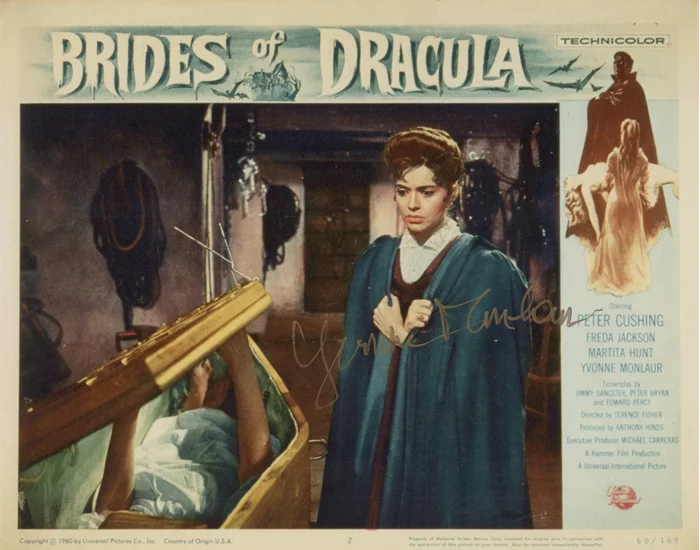 Yvonne Monlaur autograph