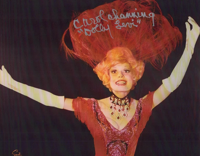 Carol Channing autograph