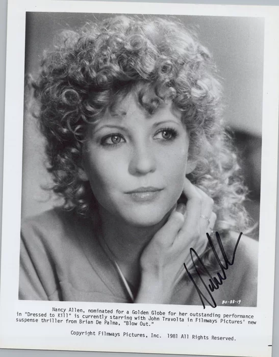 Nancy Allen autograph