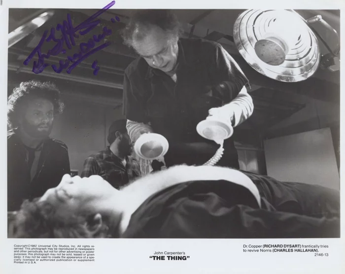 Thomas Waites autograph