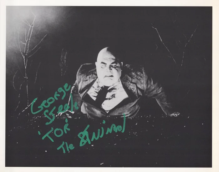 George Steele autograph